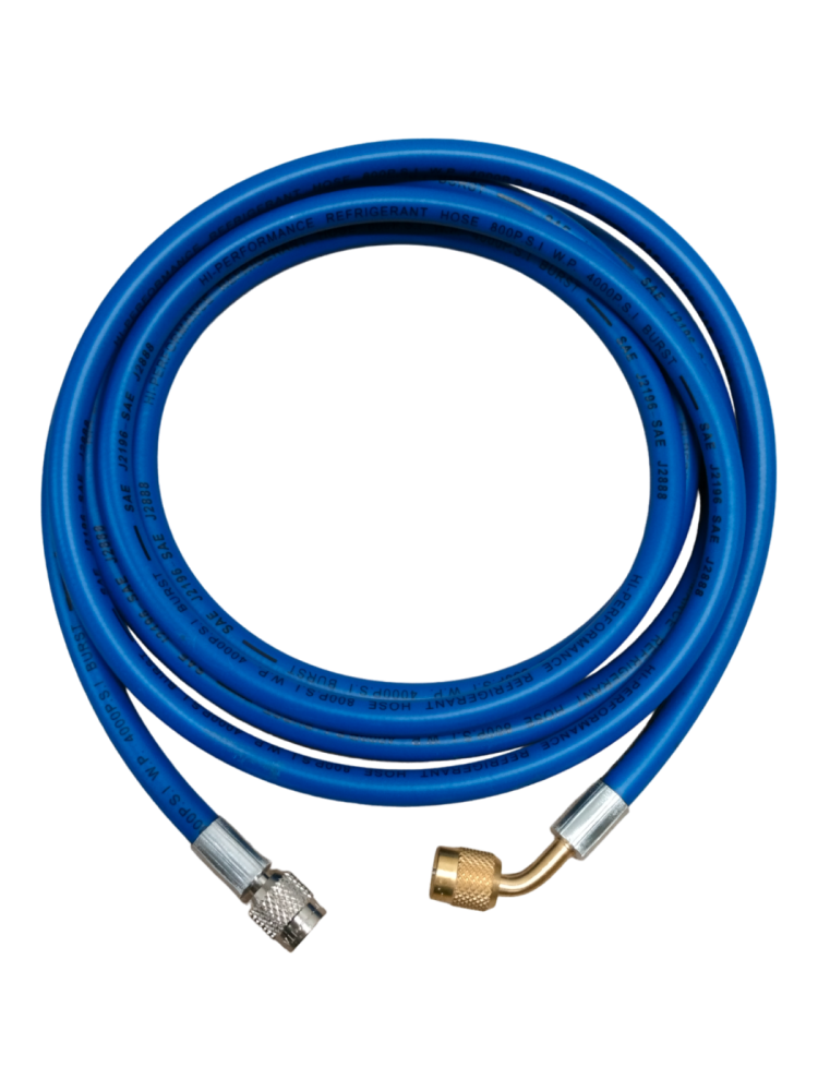 PRZEWÓD 1/4" x 1/4", 300 cm, NIEBIESKI, 1x KĄT 45st, GWINT WEWNĘTRZNY PRZEWÓD 1/4" x 1/4", 300 cm, NIEBIESKI, 1x KĄT 45st, GWINT WEWNĘTRZNY