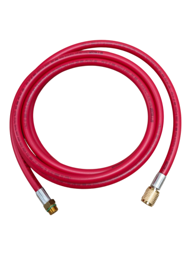 PRZEWÓD 1/2 ACME x M14x1,5, 300cm, CZERWONY, DO STACJI KLIMATYZACJI