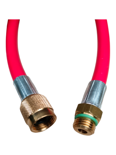 PRZEWÓD 3/8" x M14x1,5, 300cm, NIEBIESKI, GWINT WEW-ZEW