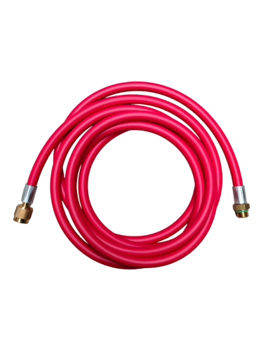 PRZEWÓD 3/8" x M14x1,5, 300cm, NIEBIESKI, GWINT WEW-ZEW