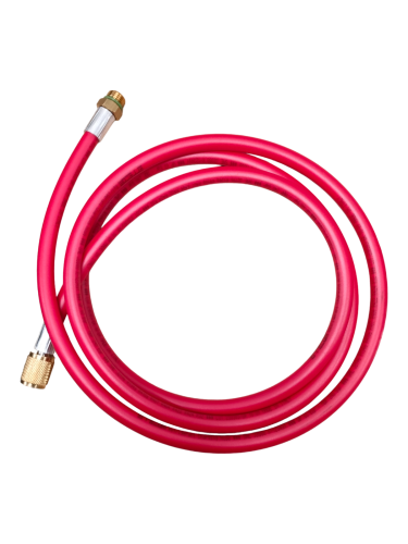 PRZEWÓD 1/2 ACME x M14x1,5, 200 CM, CZERWONY, GWINT WEW-ZEW