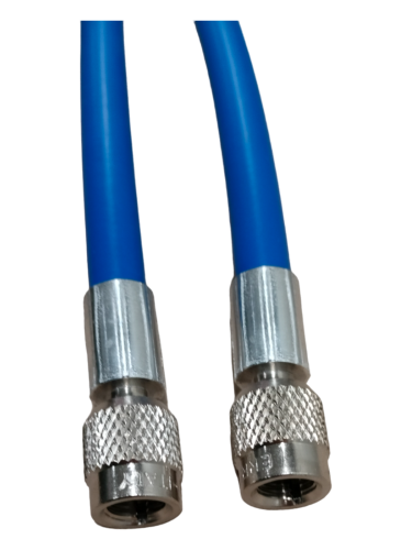 PRZEWÓD 1/4" x 1/4", 350cm, NIEBIESKI, GWINT WEWNĘTRZNY
