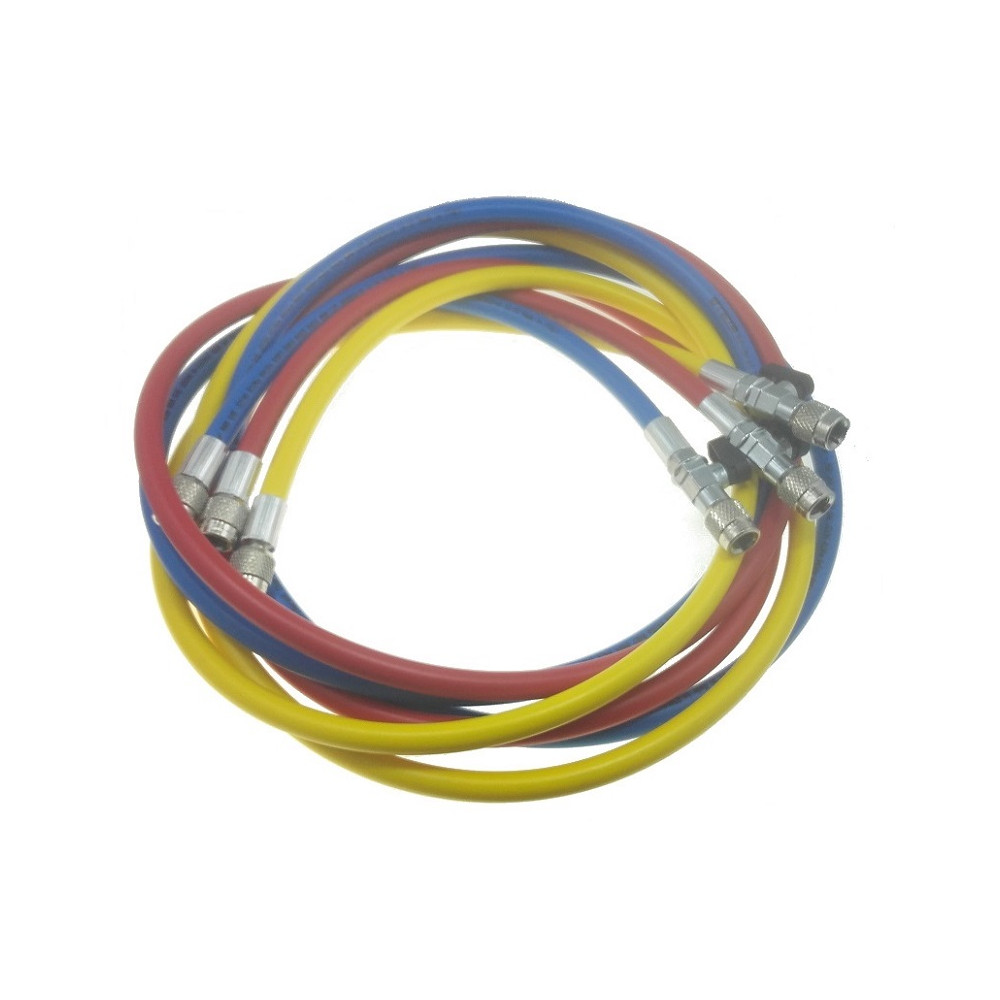 ZESTAW PRZEWODÓW 1/4" Z ZAWOREM KULOWYM, 200cm, 3 SZTUKI ZESTAW PRZEWODÓW 1/4" Z ZAWOREM KULOWYM, 200cm, 3 SZTUKI