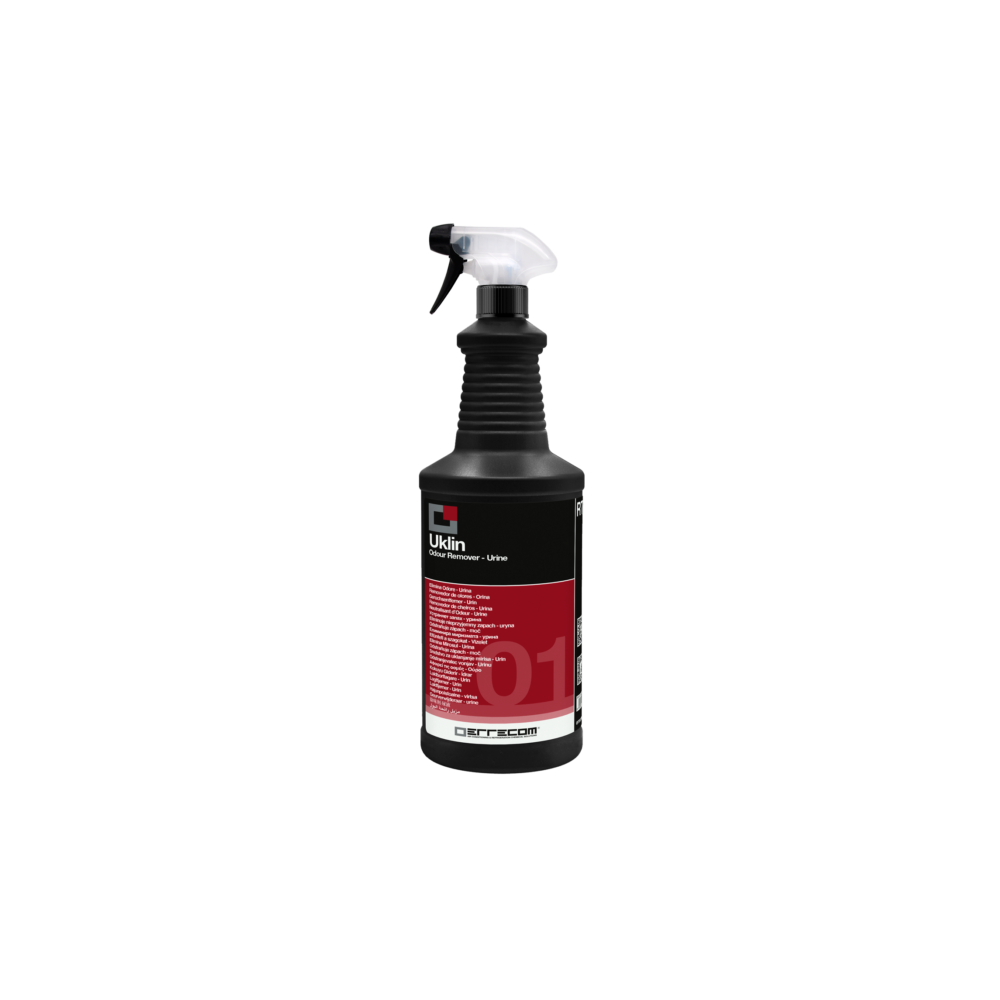 PŁYN UKLIN DO NEUTRALIZACJI ZAPACHÓW MOCZU Z POWIERZCHNI, 1 LITR PŁYN UKLIN DO NEUTRALIZACJI ZAPACHÓW MOCZU Z POWIERZCHNI, 1 LITR
