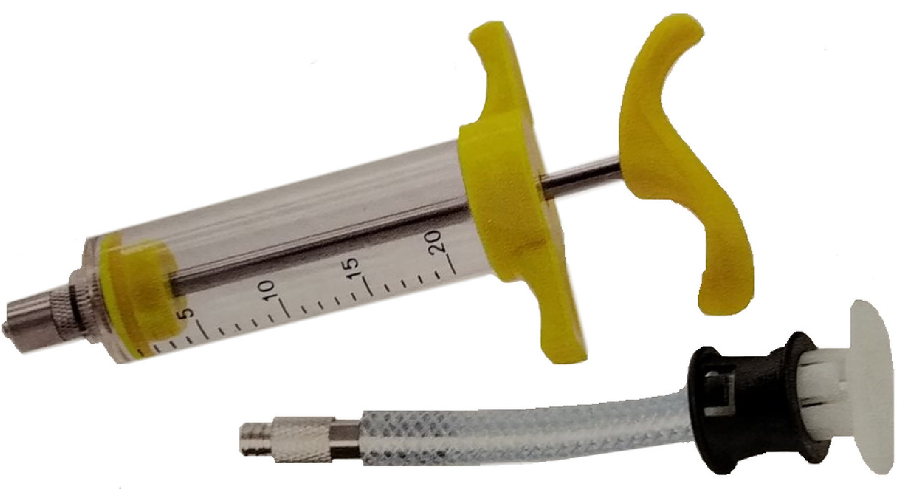 DOZOWNIK OLEJU I BARWNIKA Z SZYBKOZŁĄCZEM, Z ZAWOREM, 20 ML DOZOWNIK OLEJU I BARWNIKA Z SZYBKOZŁĄCZEM, Z ZAWOREM, 20 ML