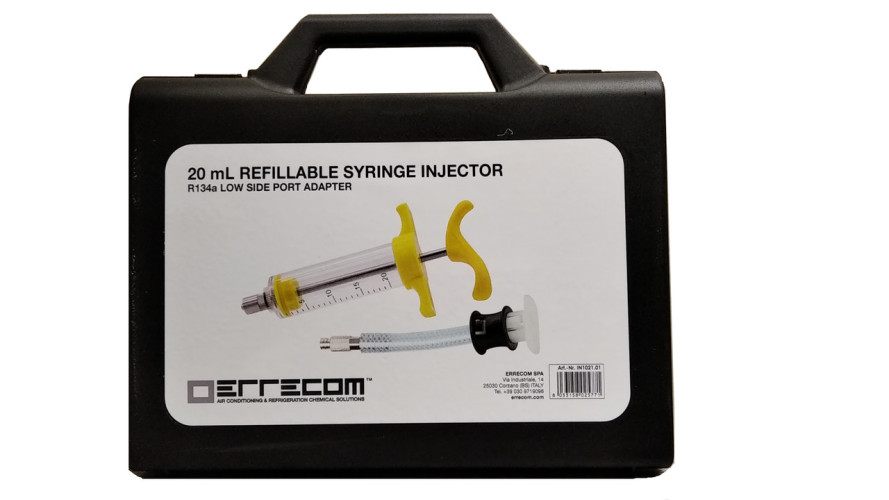 DOZOWNIK OLEJU I BARWNIKA Z SZYBKOZŁĄCZEM, Z ZAWOREM, 20 ML