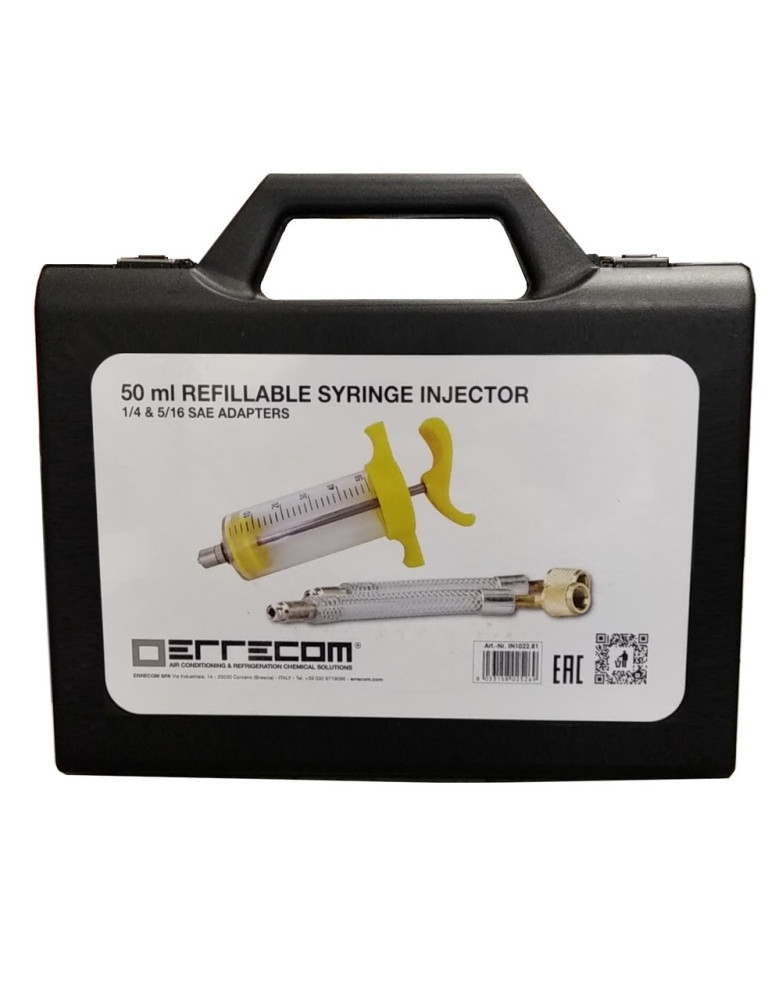 DOZOWNIK OLEJU I BARWNIKA Z ADAPTERAMI 1/4" I 5/16" - POJEMNOŚĆ 50 ML