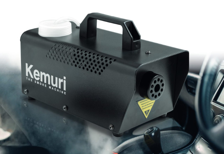 ZESTAW FOGGY KIT Z URZĄDZENIEM KEMURI I PŁYNAMI KIRI (48 SZTUK)