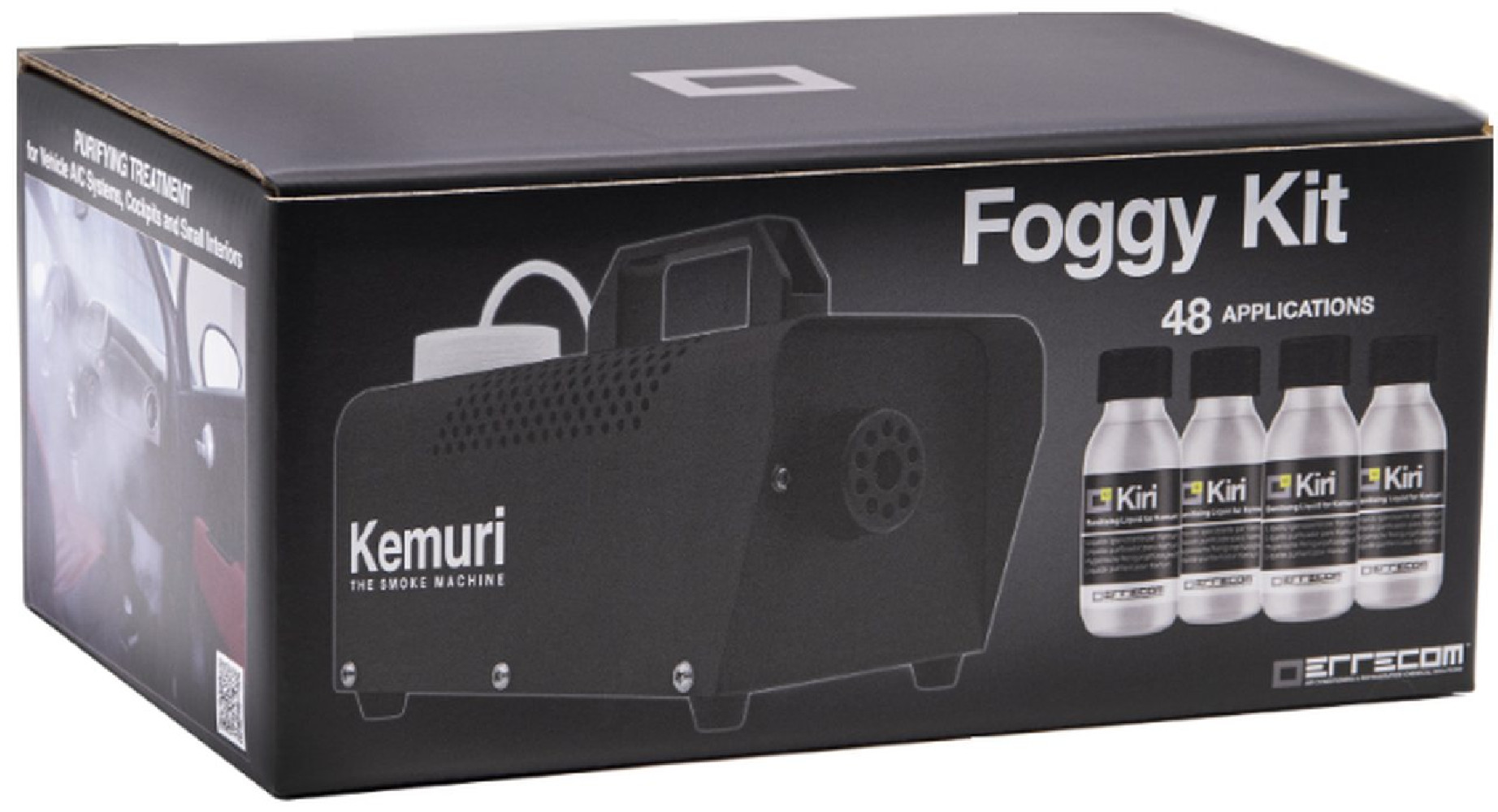 ZESTAW FOGGY KIT Z URZĄDZENIEM KEMURI I PŁYNAMI KIRI (48 SZTUK) ZESTAW FOGGY KIT Z URZĄDZENIEM KEMURI I PŁYNAMI KIRI (48 SZTUK)