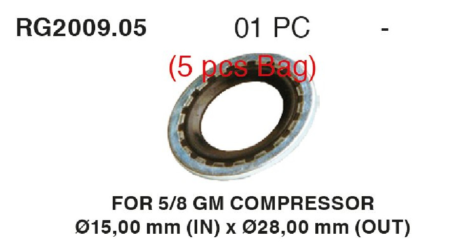 USZCZELKA 1213107 GUMOWO METALOWA , 27,5x17mm