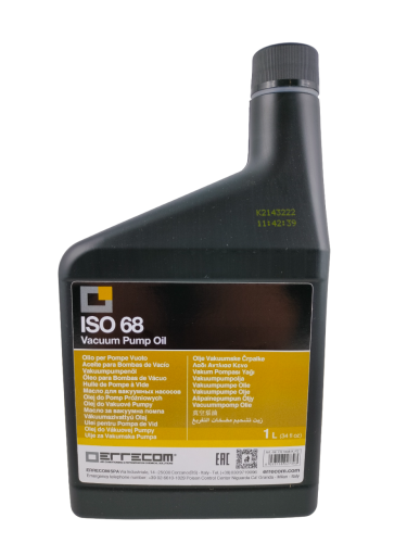 OLEJ DO POMP PRÓŻNIOWYCH  - ISO68, 1 LITR, OL1008.K.P2, ERRECOM