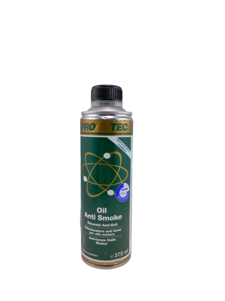 OIL ANTI SMOKE 375ML. / PRO TEC PREPARAT REDUKUJĄCY ZADYMIENIE, ILOŚĆ SPALIN I SADZY/ DIESEL - BENZYNA  - LPG OIL ANTI SMOKE 375ML. / PRO TEC PREPARAT REDUKUJĄCY ZADYMIENIE, ILOŚĆ SPALIN I SADZY/ DIESEL - BENZYNA  - LPG