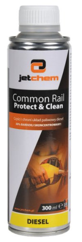 JETCHEM Common Rail Protect & Clean 300ml
Preparat 3 w 1: czyści, usuwa wilgoć i smaruje układ wtryskowy silników diesla