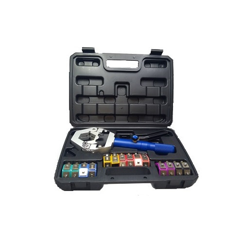 ZACISKARKA HYDRAULICZNA WĘŻY, PRZEWODÓW KLIMATYZACJI, KPL. 7-KAMIENI, RK1194, ERRECOM