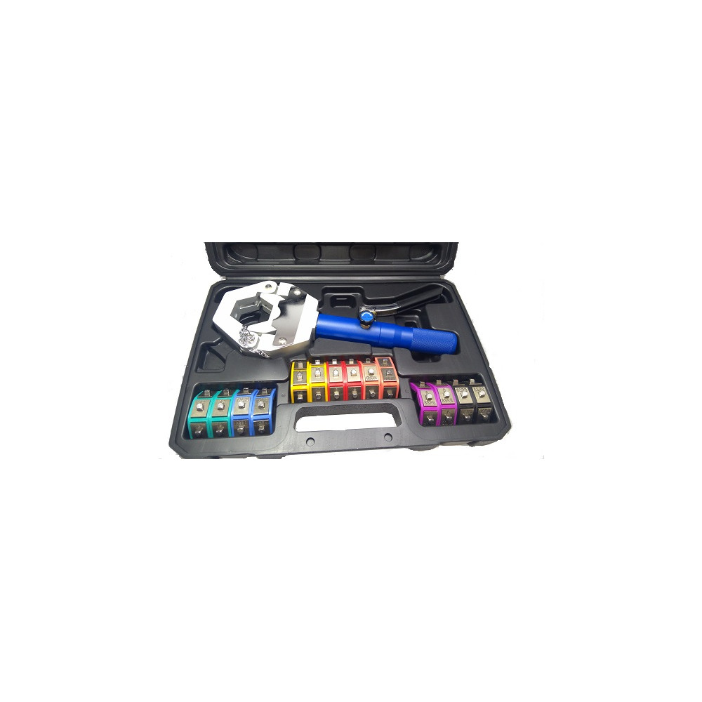 ZACISKARKA HYDRAULICZNA WĘŻY, PRZEWODÓW KLIMATYZACJI, KPL. 7-KAMIENI, RK1194, ERRECOM ZACISKARKA HYDRAULICZNA WĘŻY, PRZEWODÓW KLIMATYZACJI, KPL. 7-KAMIENI, RK1194, ERRECOM