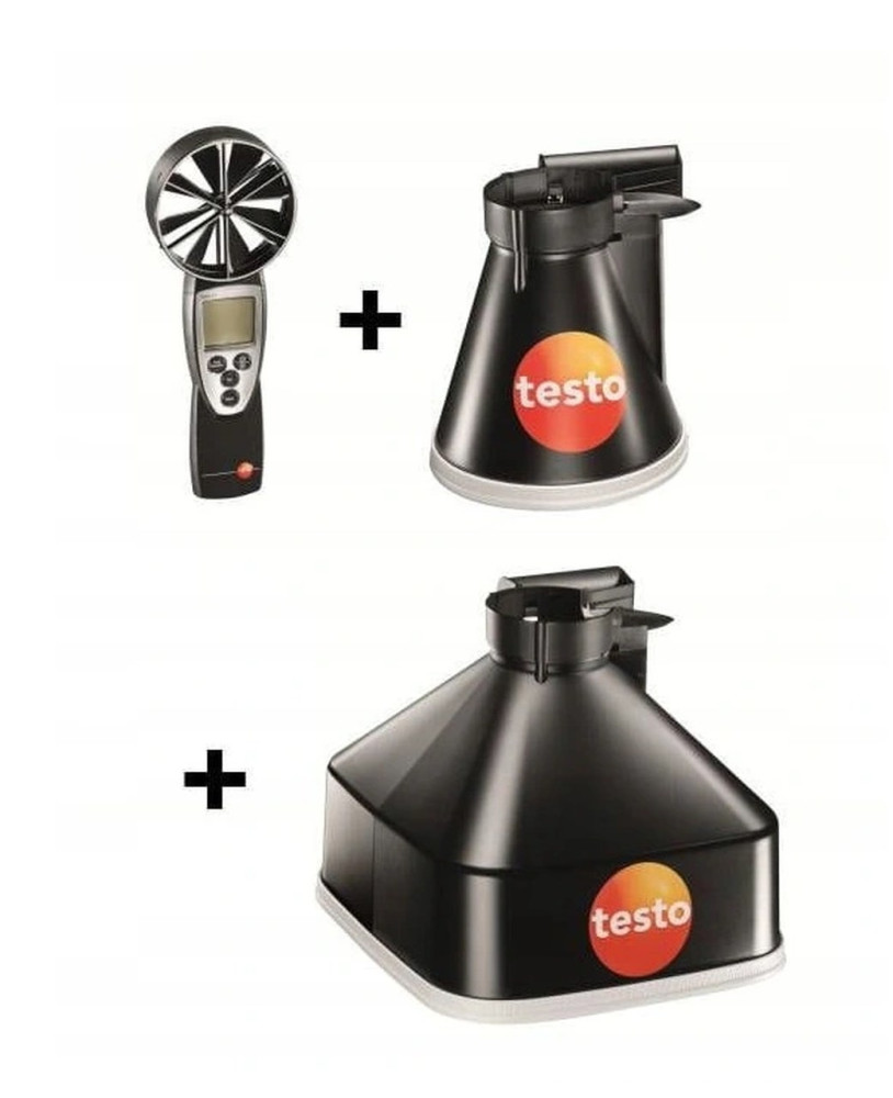 testo 417 Set 1 - zestaw: t.417 + rękawy pomiarowe testo 417 Set 1 - zestaw: t.417 + rękawy pomiarowe