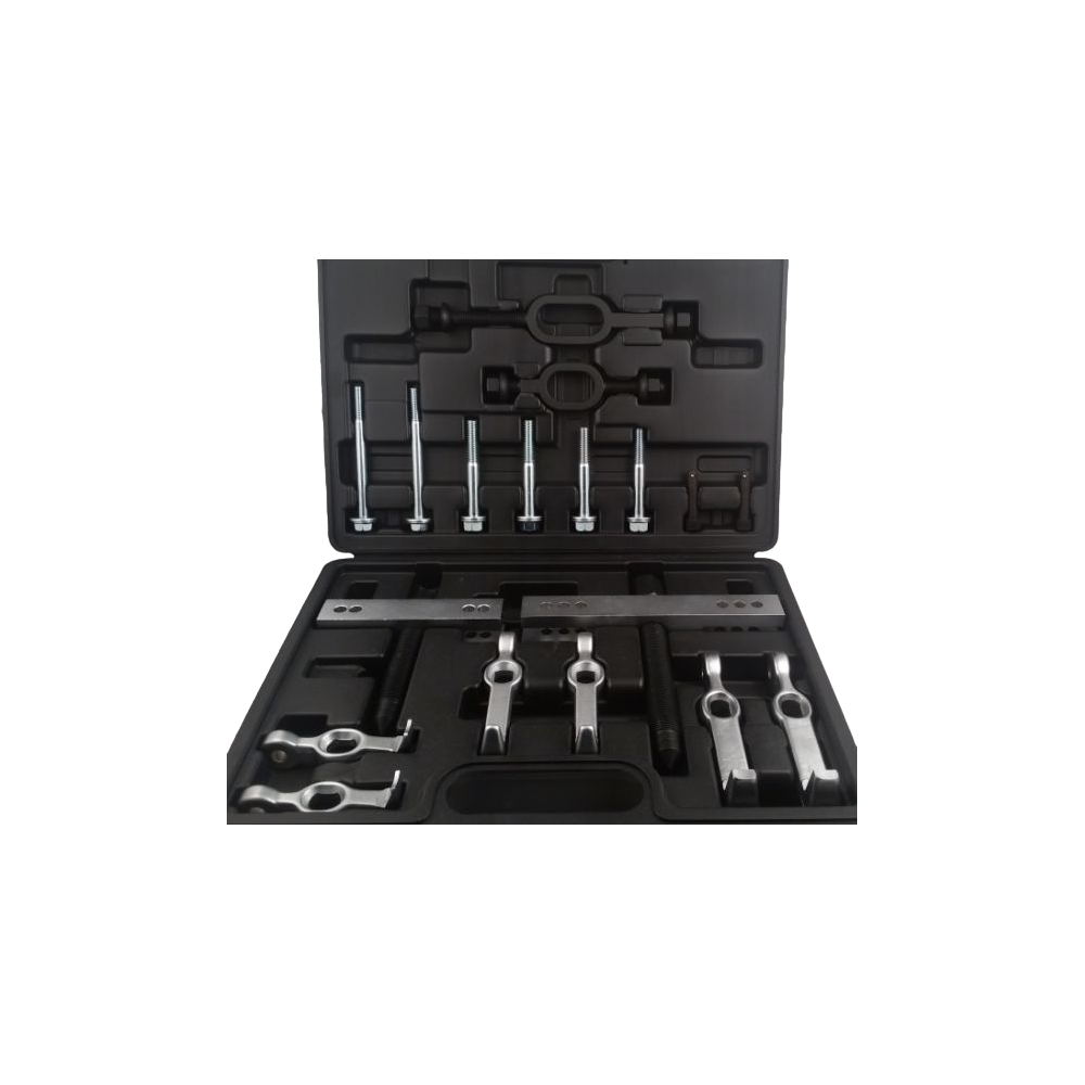 ZESTAW DO DEMONTAŻU KÓŁ PASOWYCH I ŁOŻYSK W KOŁACH PASOWYCH SPRĘŻAREK KLIMATYZACJI 59055 / UNIWERSALNY ZESTAW DO DEMONTAŻU KÓŁ PASOWYCH I ŁOŻYSK W KOŁACH PASOWYCH SPRĘŻAREK KLIMATYZACJI 59055 / UNIWERSALNY