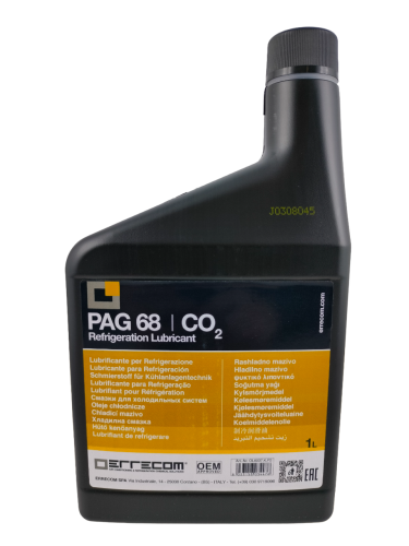 Olej PAG 68 do urządzeń chłodniczych z czynnikiem CO2, 1 litr