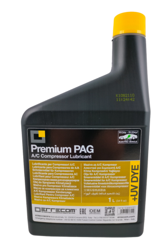 OLEJ PAG+UV, 1L, UNIWERSAL DO UKŁADÓW KLIMATYZACJI R134a, R1234yf