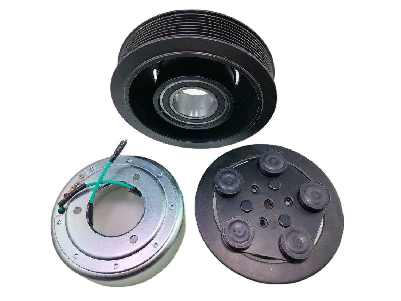 SPRZĘGŁO NAPĘD SPRĘŻARKI KLIMATYZACJI SELTEC QUE 31 KOŁO 156 MM-PV8-24V