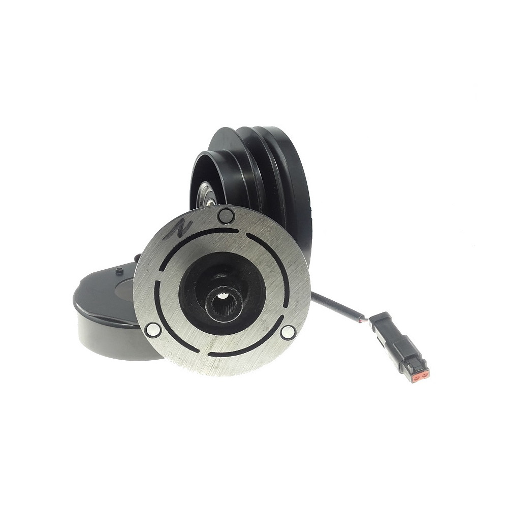 SPRZĘGŁO ES107 NAPĘD SPRĘŻARKI KLIMATYZACJI DENSO 10S15C / KOŁO 134 MM - 2A - 24V SPRZĘGŁO ES107 NAPĘD SPRĘŻARKI KLIMATYZACJI DENSO 10S15C / KOŁO 134 MM - 2A - 24V