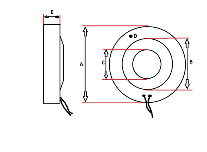 CEWKA EC014 SPRĘŻARKI KLIMATYZACJI PANASONIC - MATSUSCHITA / A:101B:66C:43D:32 / 12V